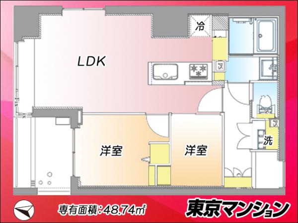 中古マンション 新宿区箪笥町 都営大江戸線牛込神楽坂駅 1億1,999万円