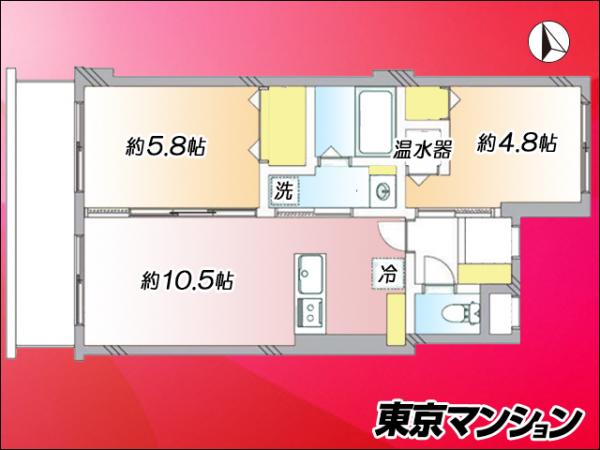 中古マンション 江東区富岡２丁目9-1 東西線門前仲町駅 5,380万円