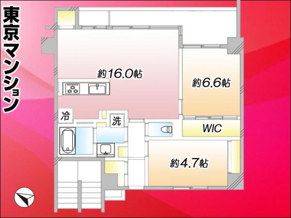 中古マンション 世田谷区下馬３丁目23-21 東急田園都市線三軒茶屋駅 1億280万円