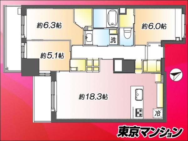 中古マンション 足立区千住３丁目 千代田常磐線北千住駅 1億4,980万円