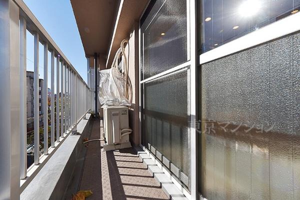 パールハイツ幡ヶ谷 バルコニー