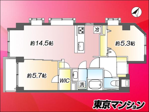 中古マンション 練馬区上石神井３丁目 西武新宿線上石神井駅 3,999万円