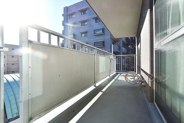 日商岩井木場マンション バルコニー
