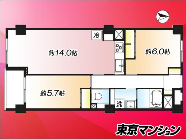 中古マンション 杉並区下井草５丁目 西武新宿線井荻駅 4,280万円
