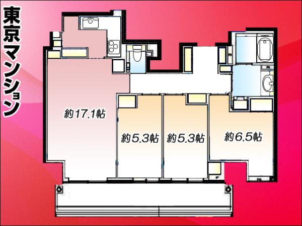 中古マンション 新宿区四谷４丁目29-3 丸の内線新宿御苑前駅 3億6,000万円