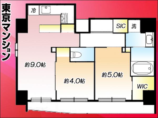 中古マンション 北区王子２丁目16-1 JR京浜東北線王子駅 7,350万円