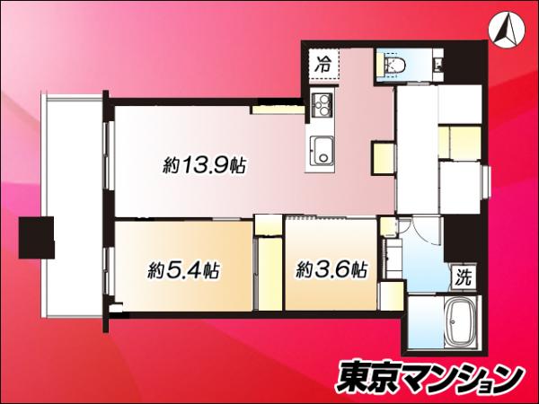 中古マンション 中央区勝どき５丁目 都営大江戸線勝どき駅 1億8,000万円