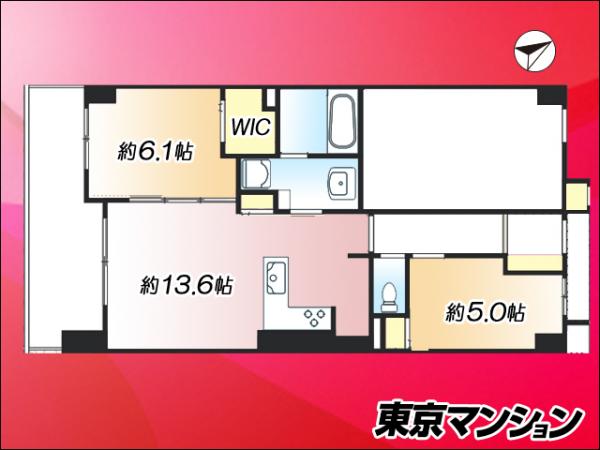 セルテシティオ世田谷烏山 間取り図