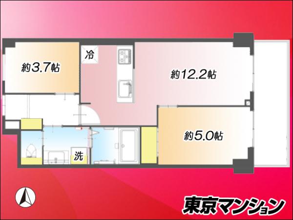 中古マンション 墨田区京島１丁目 東武亀戸線曳舟駅 6,990万円