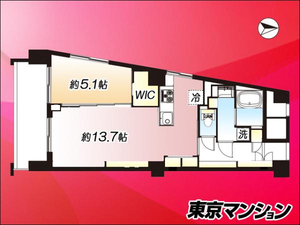 中古マンション 目黒区自由が丘２丁目2-2 東急東横線自由が丘駅 5,599万円