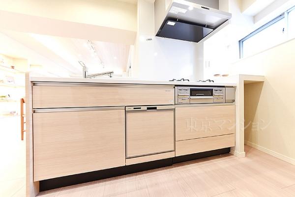 パシフィック自由ケ丘マンション キッチン