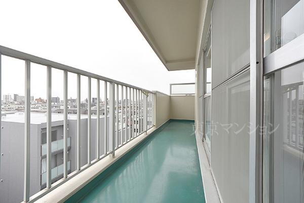 シャルマンコーポ梅屋敷 バルコニー