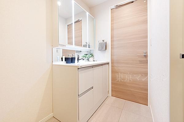 上用賀スカイマンション 洗面化粧台