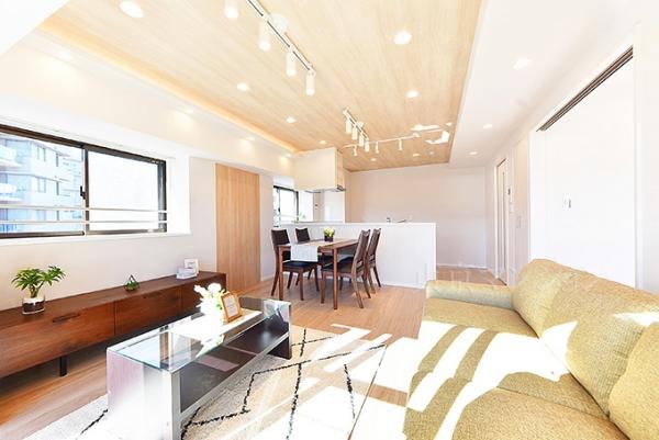 ライオンズマンション多摩川緑地 リビング