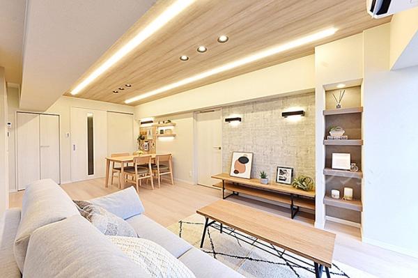 ミニカムマンション リビング