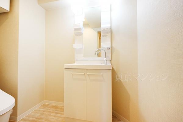 パラスト日暮里 洗面化粧台