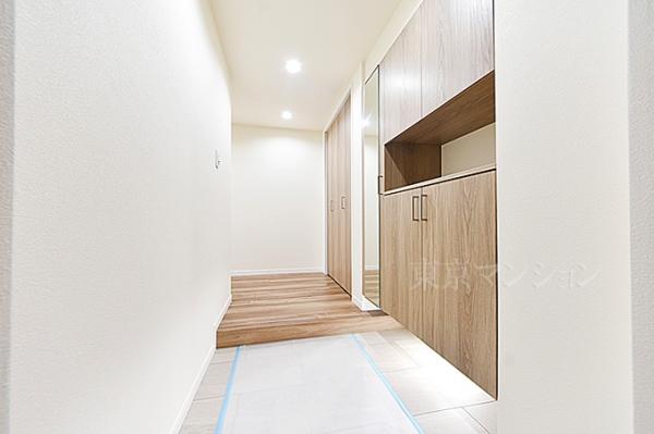 ハイネス小石川 玄関