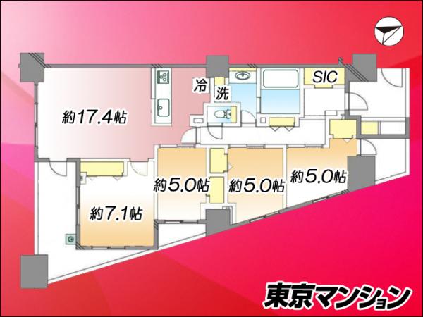 中古マンション 足立区千住曙町40-1 京成本線京成関屋駅 9,998万円