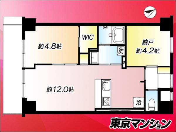 中古マンション 江東区富岡２丁目6-14 東西線門前仲町駅 4,980万円