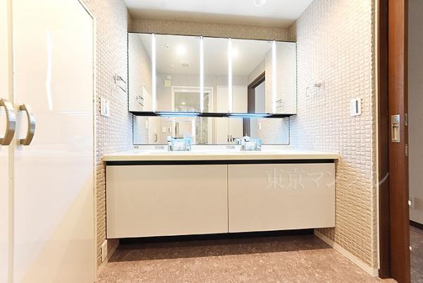 プラウドタワー練馬 洗面化粧台