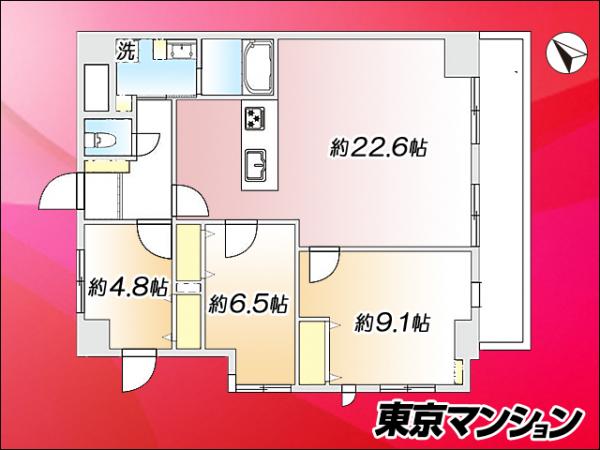 中古マンション 豊島区上池袋４丁目10-8 東武東上線北池袋駅 1億998万円