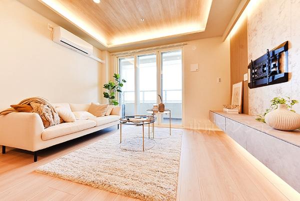 芝浦アイランドケープタワー リビング