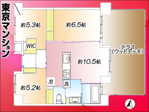 中古マンション 杉並区阿佐谷南３丁目26-15 JR中央線阿佐ヶ谷駅 8,780万円