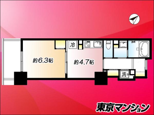 中古マンション 豊島区東池袋３丁目19-10 JR山手線池袋駅 6,490万円