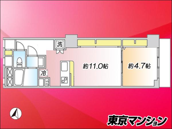中古マンション 中央区新川１丁目 東西線茅場町駅 4,780万円