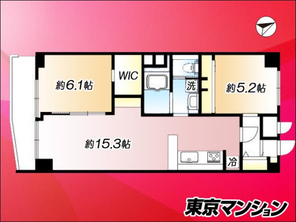 中古マンション 杉並区下高井戸２丁目 京王線下高井戸駅 3,180万円