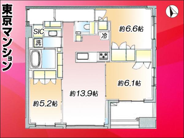 中古マンション 中央区八丁堀３丁目15-6 日比谷線八丁堀駅 1億9,800万円