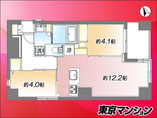 中古マンション 港区三田２丁目 都営三田線三田駅 1億2,699万円