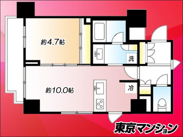中古マンション 文京区水道２丁目17-12 有楽町線江戸川橋駅 6,400万円