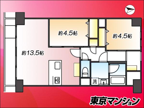 中古マンション 新宿区上落合１丁目29-2 東西線落合駅 5,499万円