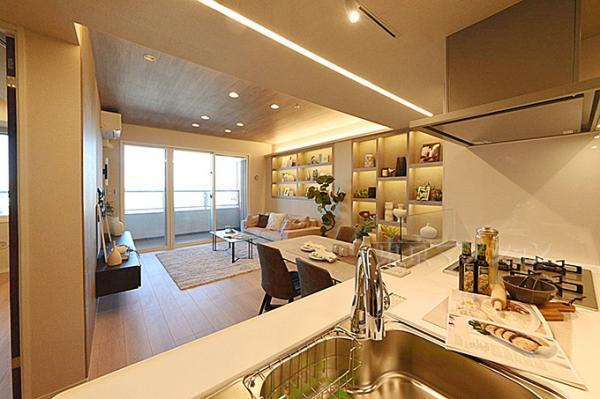 芝浦アイランドケープタワー リビング