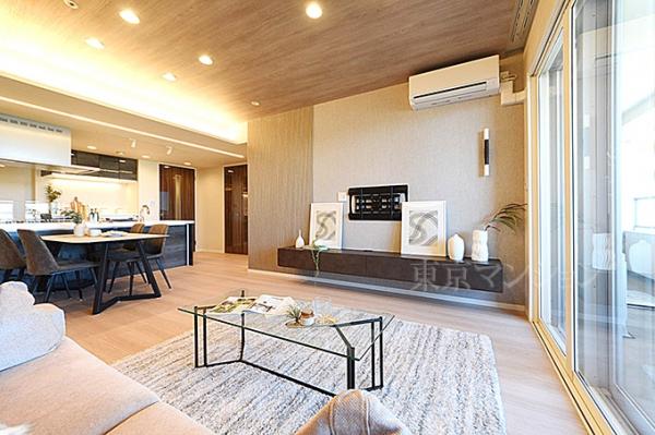 芝浦アイランドケープタワー リビング