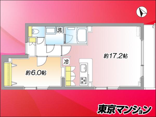 中古マンション 渋谷区本町４丁目 都営大江戸線西新宿五丁目駅 8,999万円