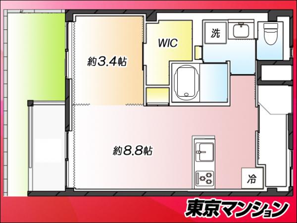 中古マンション 世田谷区下馬４丁目 東急東横線祐天寺駅 3,080万円