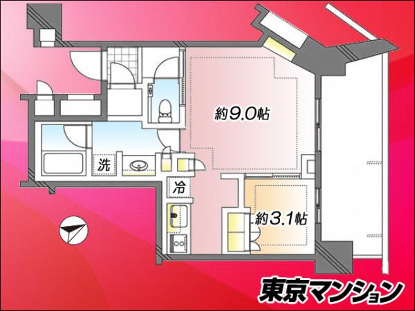 中古マンション 品川区戸越５丁目19-1 東急大井町線戸越公園駅 9,380万円