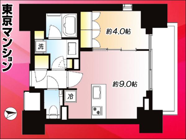 中古マンション 渋谷区桜丘町 JR山手線渋谷駅 8,980万円