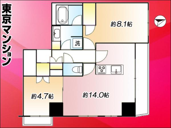 中古マンション 足立区千住５丁目1-3 JR常磐線（上野〜取手）北千住駅 5,980万円