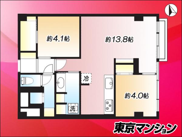 中古マンション 新宿区新宿１丁目 丸の内線新宿御苑前駅 4,780万円