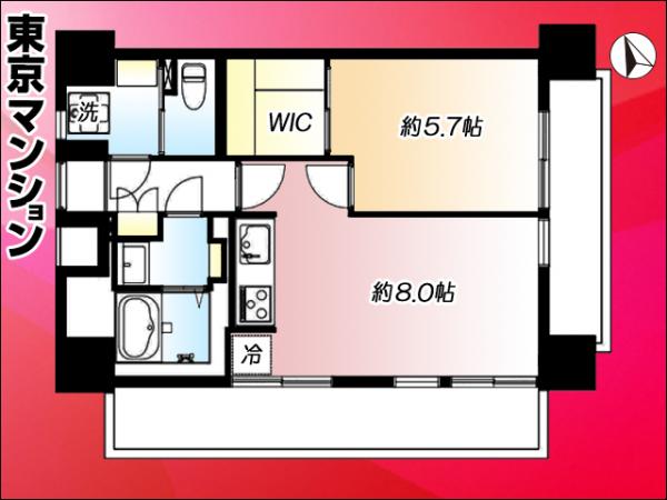 中古マンション 杉並区梅里２丁目 丸の内線新高円寺駅 3,790万円