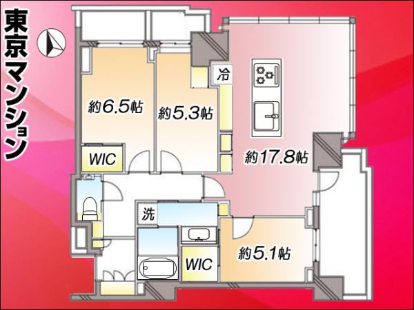中古マンション 港区芝浦４丁目15-1 JR山手線田町駅 2億6,800万円