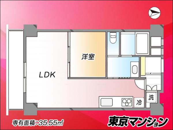 中古マンション 台東区雷門１丁目15-12 銀座線田原町駅 4,280万円