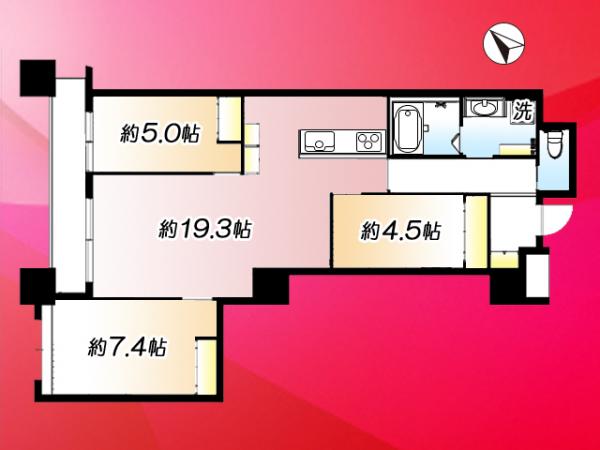 中古マンション 中央区勝どき５丁目 都営大江戸線勝どき駅 1億2,980万円