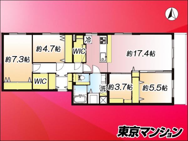 中古マンション 練馬区氷川台２丁目 有楽町線氷川台駅 6,999万円