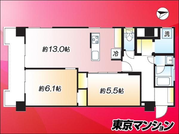 中古マンション 世田谷区粕谷２丁目 京王線八幡山駅 4,480万円