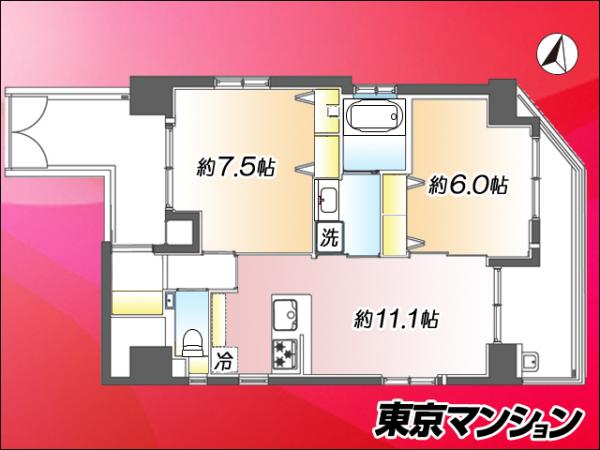 中古マンション 新宿区新小川町5-29 JR中央・総武線飯田橋駅 1億4,999万円