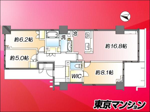 中古マンション 世田谷区三軒茶屋２丁目56-7 東急田園都市線三軒茶屋駅 1億4,480万円